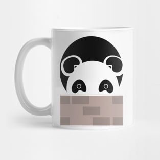 Black white Panda Mug